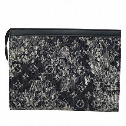 Louis Vuitton Monogram Tapestry Pochette Voyage MM M80034 Bag Second Bag Clutch