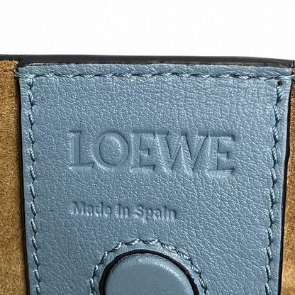 Loewe Repeat Anagram T Shopper Blue Bag Tote Handbag Women's