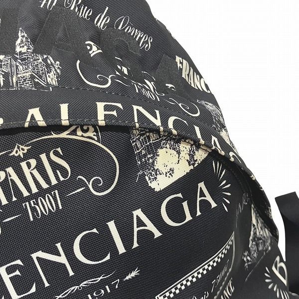 Balenciaga Wheels 507460 Backpack Paris Print Bag Backpack Men's
