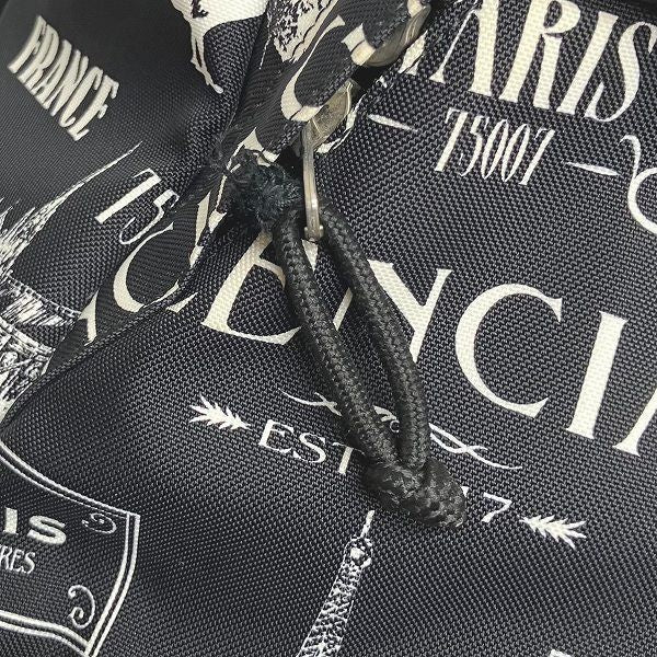 Balenciaga Wheels 507460 Backpack Paris Print Bag Backpack Men's