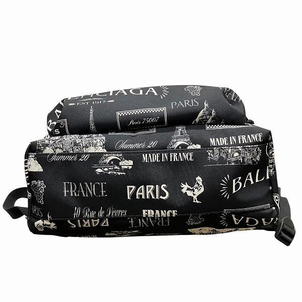 Balenciaga Wheels 507460 Backpack Paris Print Bag Backpack Men's