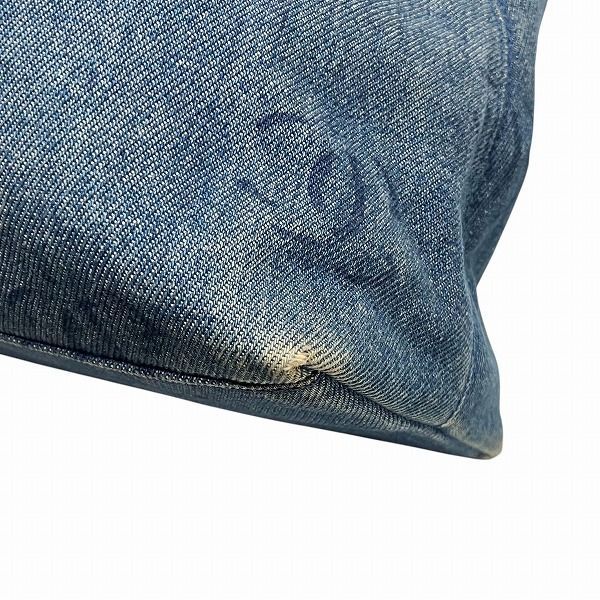 Chanel Coco Mark Denim One Shoulder Chain Bag Shoulder Bag Women