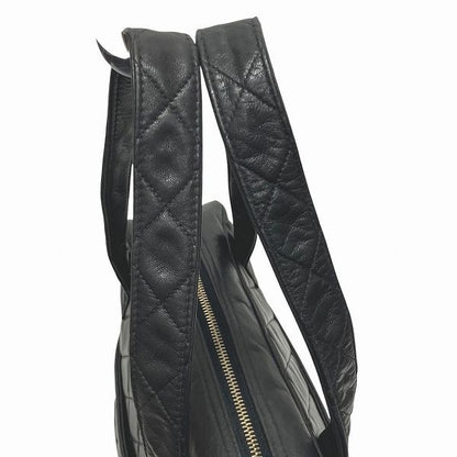 Chanel Matelasse Coco Mark Lambskin Bag Handbag Women