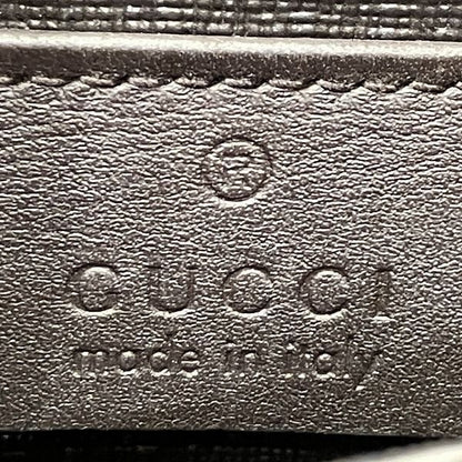 Gucci GG Supreme 212104 W-hook Long Wallet With Charm Trifold Women