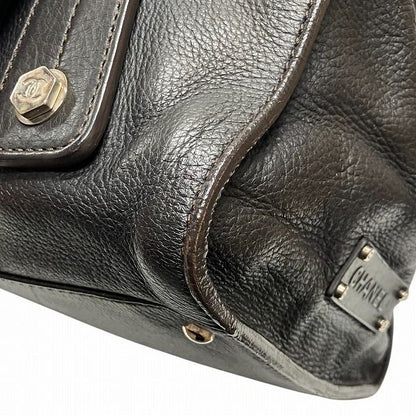 Chanel A29316 Coco Mark Leather Bag Handbag Women