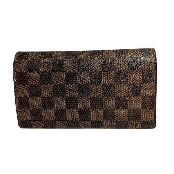 Louis Vuitton Damier Pochette Portmonnais Cles Di N61724 Long Wallet Bifold