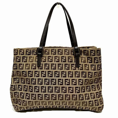 Fendi Zucchino Canvas Bag Tote Bag Women