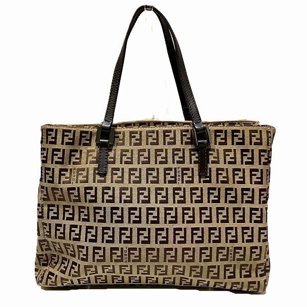 Fendi Zucchino Canvas Bag Tote Bag Women