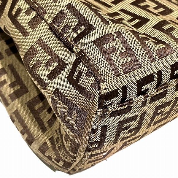 Fendi Zucchino Canvas Bag Tote Bag Women
