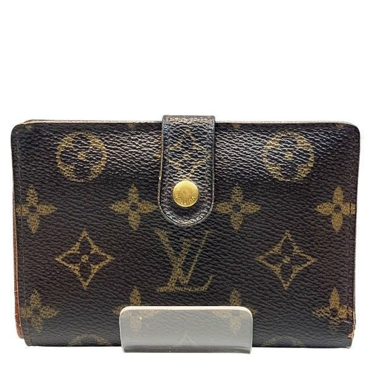 Louis Vuitton Monogram Porte Monevier Viennois M61663 Bifold Wallet For Women