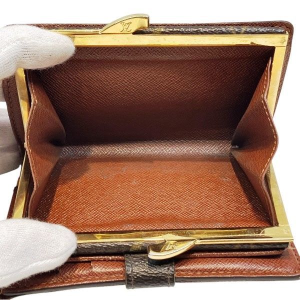 Louis Vuitton Monogram Porte Monevier Viennois M61663 Bifold Wallet For Women