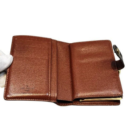 Louis Vuitton Monogram Porte Monevier Viennois M61663 Bifold Wallet For Women