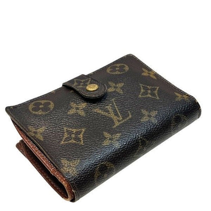 Louis Vuitton Monogram Porte Monevier Viennois M61663 Bifold Wallet For Women