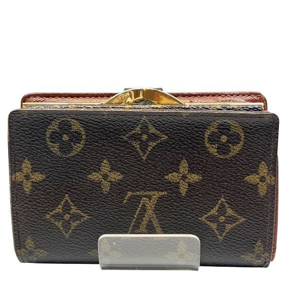 Louis Vuitton Monogram Porte Monevier Viennois M61663 Bifold Wallet For Women