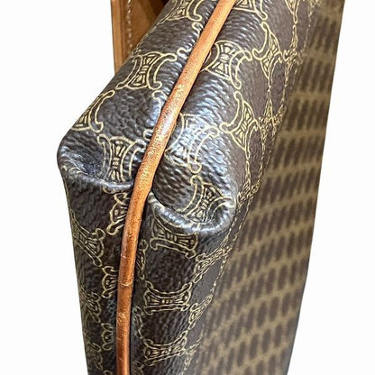 Celine Macadam Brown M90 Bag Clutch Bag Unisex