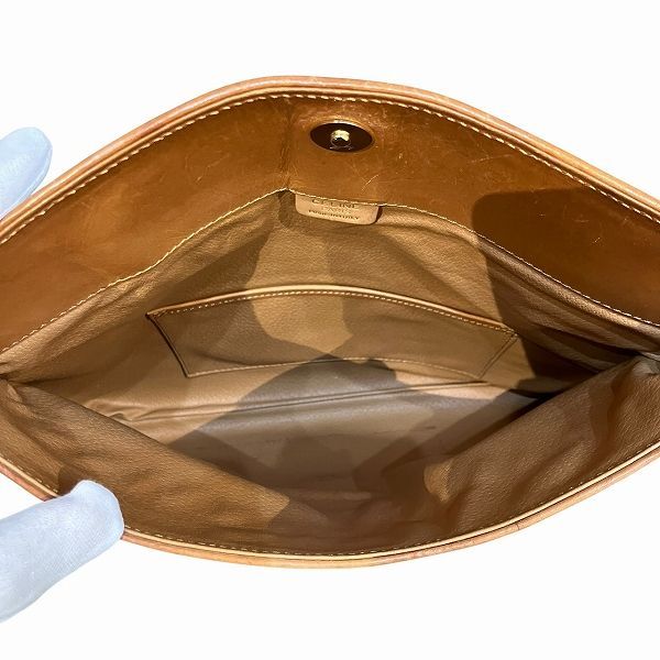 Celine Macadam Brown M90 Bag Clutch Bag Unisex