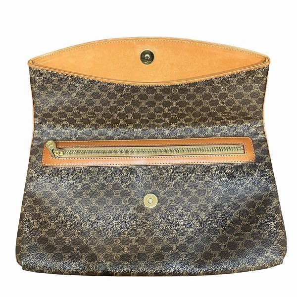 Celine Macadam Brown M90 Bag Clutch Bag Unisex