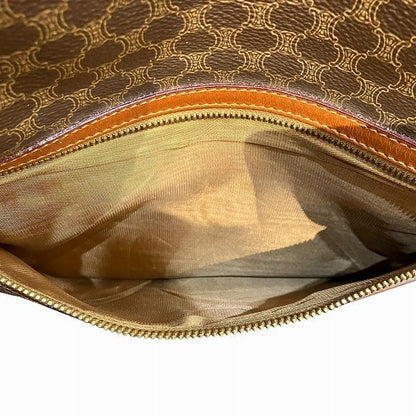 Celine Macadam Brown M90 Bag Clutch Bag Unisex