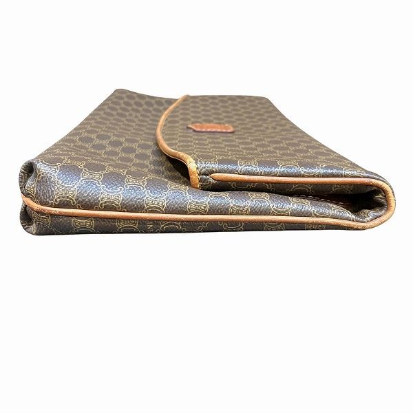 Celine Macadam Brown M90 Bag Clutch Bag Unisex