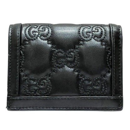 Gucci Ggmatelasse 723786 Black Bifold Wallet For Women
