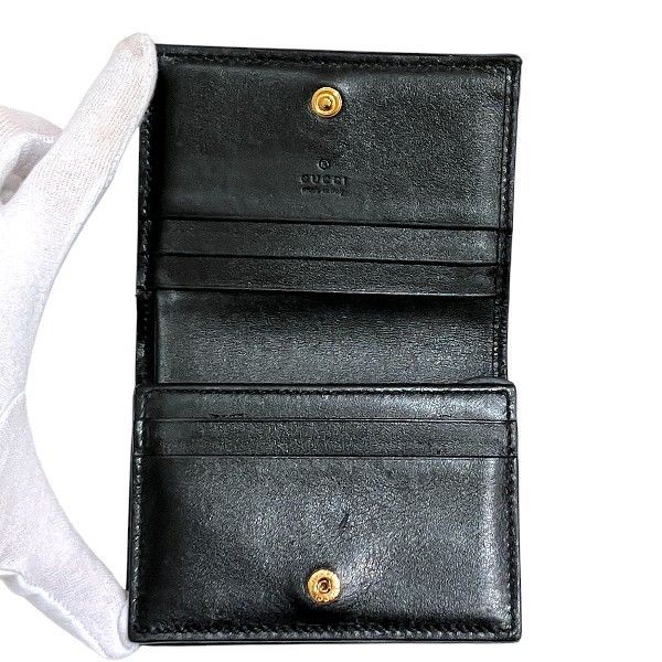 Gucci Ggmatelasse 723786 Black Bifold Wallet For Women