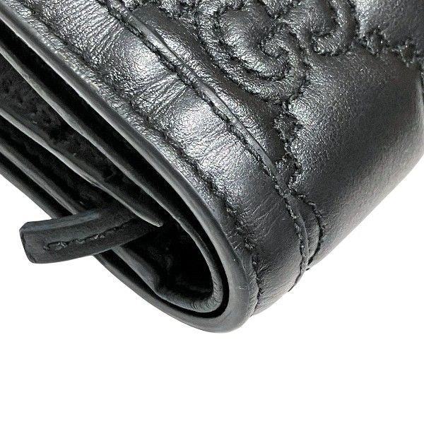 Gucci Ggmatelasse 723786 Black Bifold Wallet For Women