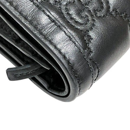 Gucci Ggmatelasse 723786 Black Bifold Wallet For Women