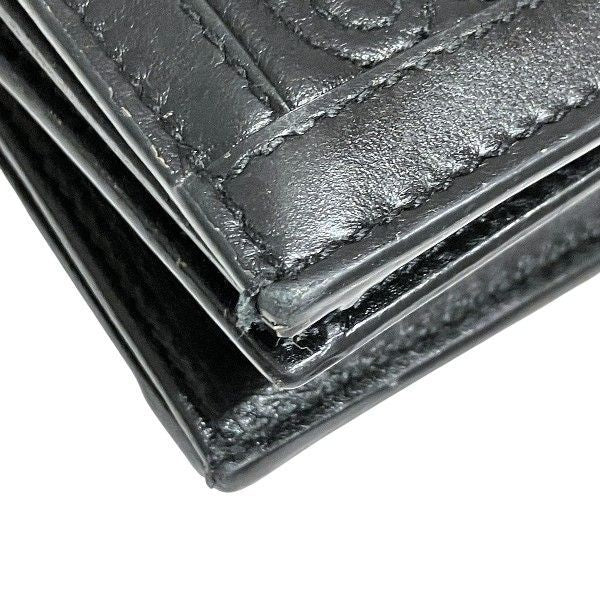 Gucci Ggmatelasse 723786 Black Bifold Wallet For Women