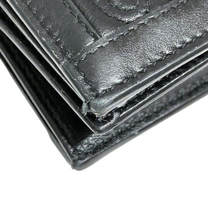 Gucci Ggmatelasse 723786 Black Bifold Wallet For Women