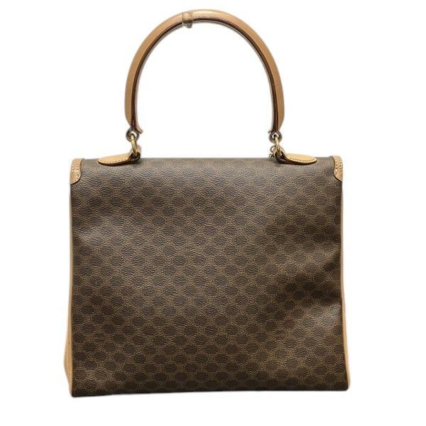 Celine Macadam Pattern M13 Brown Bag Handbag Women