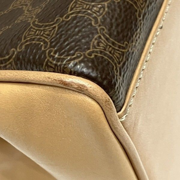 Celine Macadam Pattern M13 Brown Bag Handbag Women