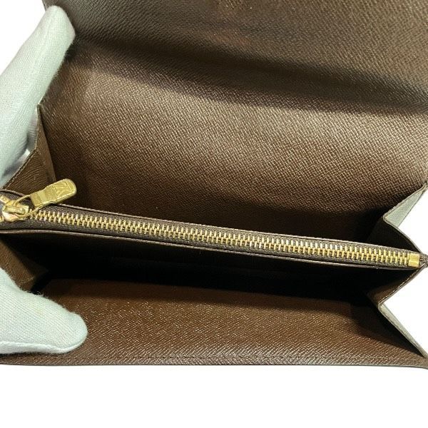 Louis Vuitton Damier Pochette Portmonnais Cles Di N61724 Long Wallet Bifold