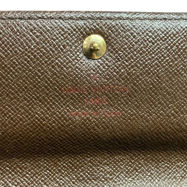 Louis Vuitton Damier Pochette Portmonnais Cles Di N61724 Long Wallet Bifold