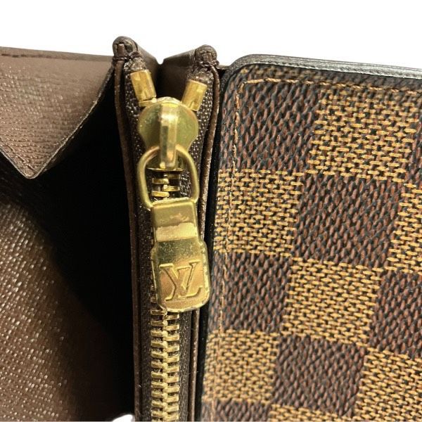 Louis Vuitton Damier Pochette Portmonnais Cles Di N61724 Long Wallet Bifold