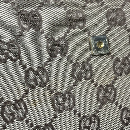 Gucci Bamboo 117594 GG Canvas Bag Shoulder Bag Women