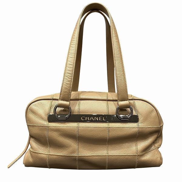 Chanel Choco Bar A26135 Mini Boston Bag Shoulder Bag Women