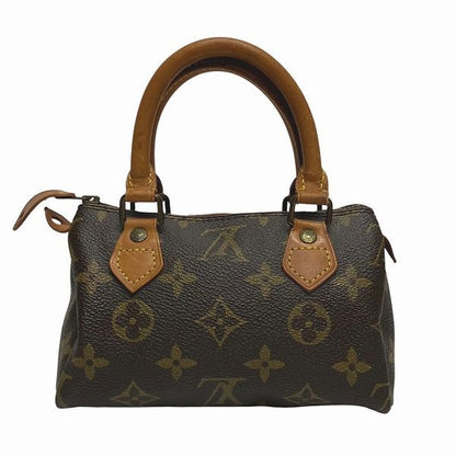 Louis Vuitton Monogram Mini Speedy M41534 2way Old Shape Bag Handbag Shoulder