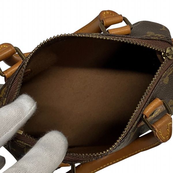 Louis Vuitton Monogram Mini Speedy M41534 2way Old Shape Bag Handbag Shoulder