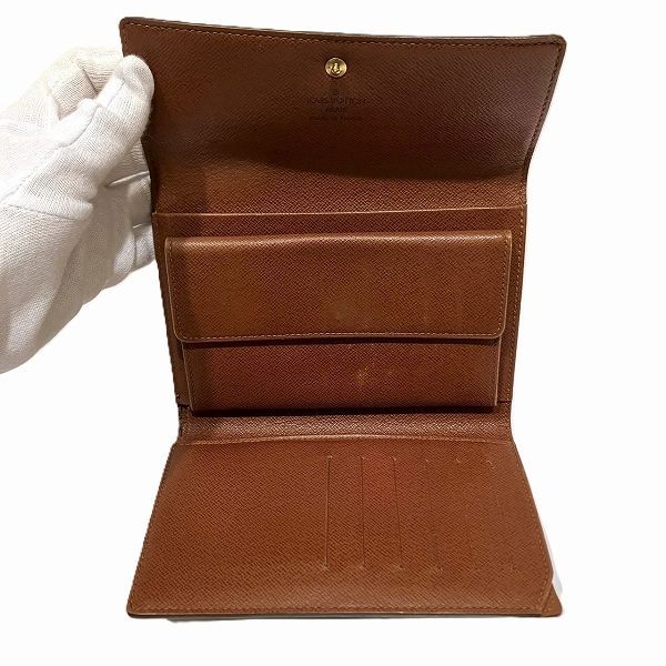 Louis Vuitton Monogram Porte Trésor Ettui Papier M61202 Trifold Wallet Unisex