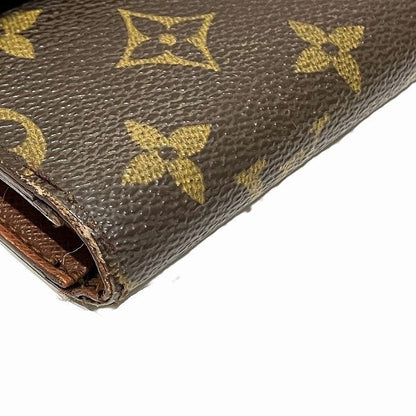 Louis Vuitton Monogram Porte Trésor Ettui Papier M61202 Trifold Wallet Unisex