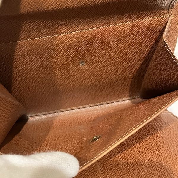 Louis Vuitton Monogram Porte Trésor Ettui Papier M61202 Trifold Wallet Unisex