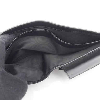 Gucci Bifold Wallet Blade 598252 Black Leather Blade Embroidery Bifold Wallet