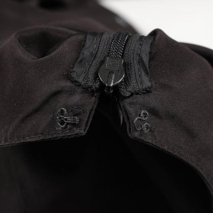 Prada Dress Box Pleated Black Silk Dress Women Used B