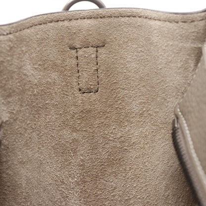 Celine Handbag Luggage Nano Shopper Gray Leather Luggage Nano Shopper Women