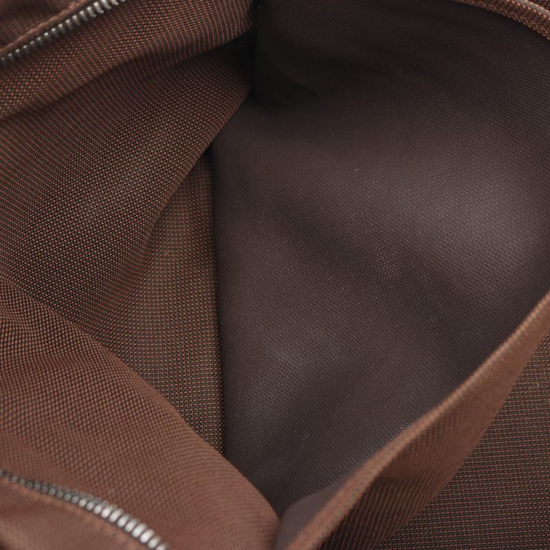 Hermes Tote Bag Her Line Herbag MM Brown Cotton Yale Line Tote MM Unisex Used B