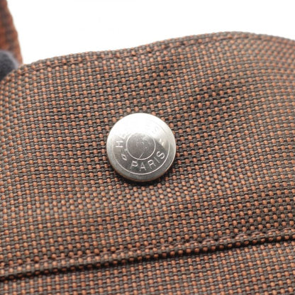 Hermes Tote Bag Her Line Herbag MM Brown Cotton Yale Line Tote MM Unisex Used B