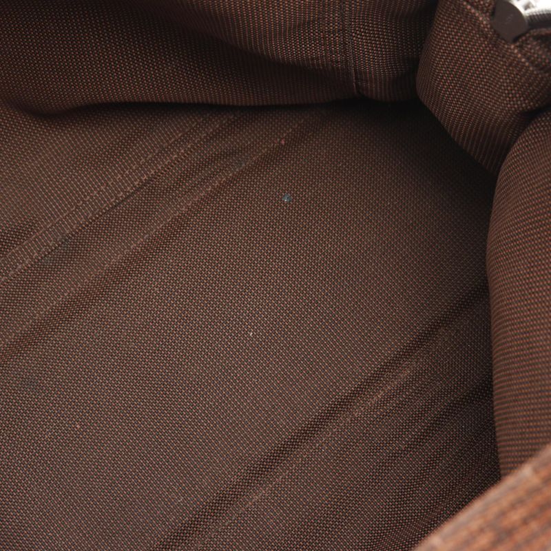 Hermes Tote Bag Her Line Herbag MM Brown Cotton Yale Line Tote MM Unisex Used B