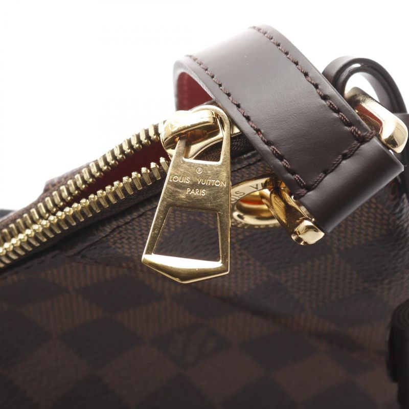 Louis Vuitton Shoulder Bag South Bank N42230 PVC Coated Canvas Leather South