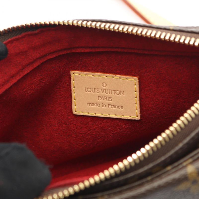 Louis Vuitton Shoulder Bag Vivacite PM M51165 PVC Coated Canvas Leather