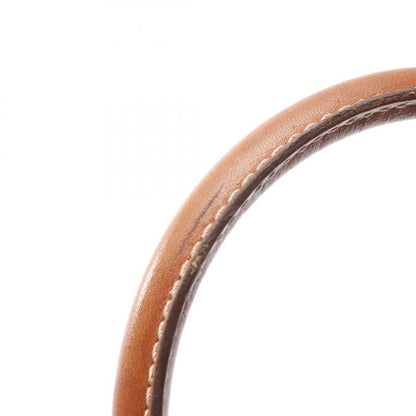 Celine Handbag Macadam Dark Brown/brown PVC Coated Canvas Leather Macadam 2way